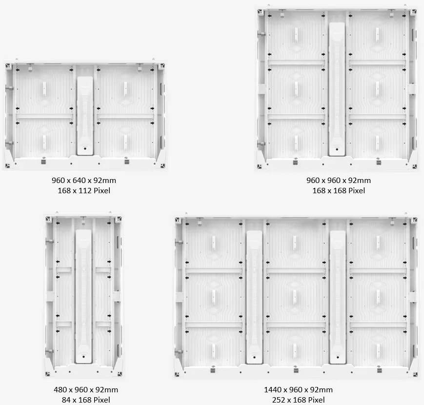 DO3 Modulgrößen Übersicht