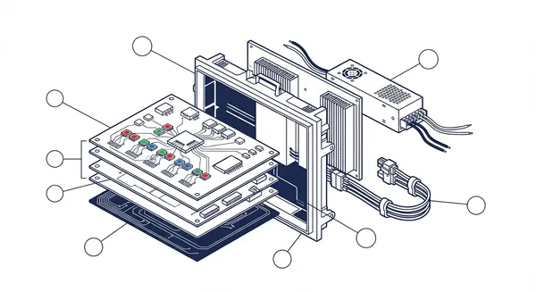 Aufbau eines LED Display Moduls