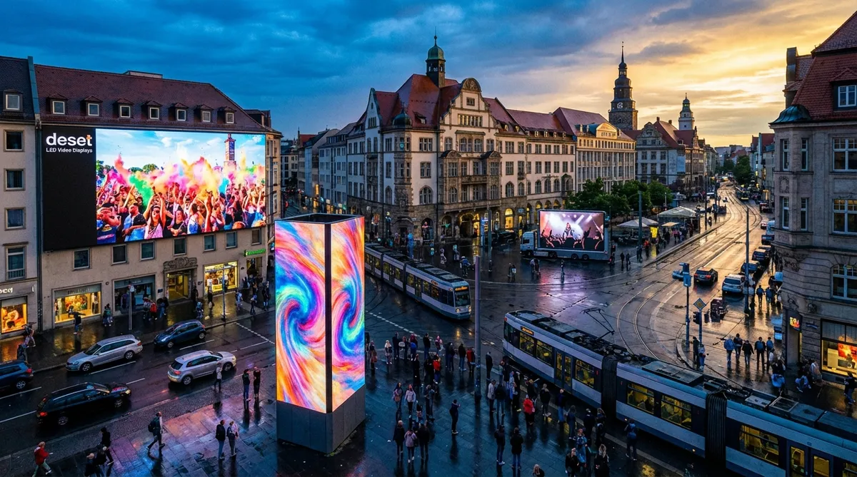 Outdoor LED Display Panorama - deset