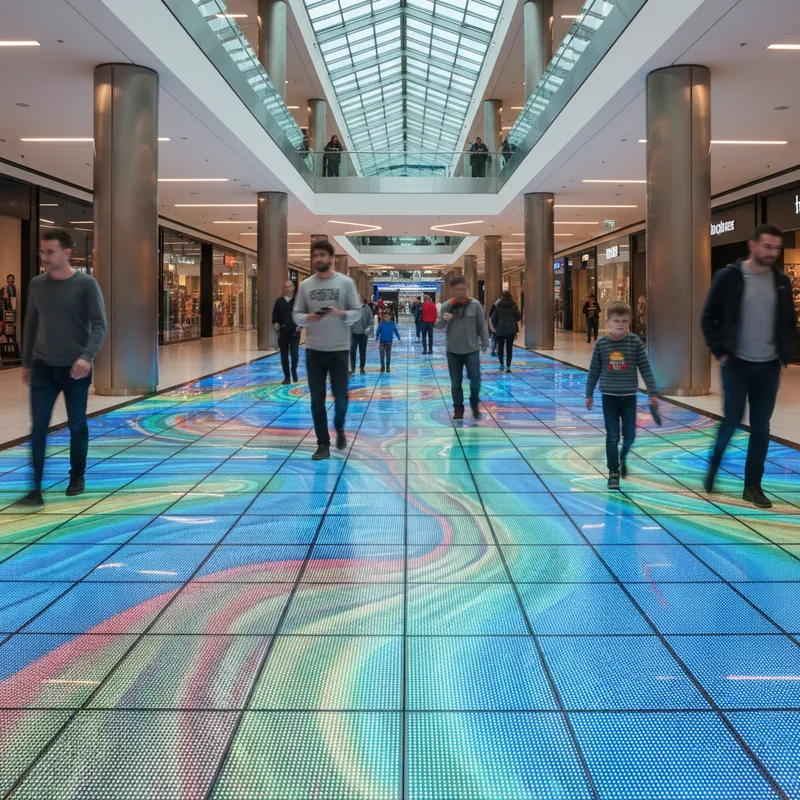 Indoor LED Bodendisplay