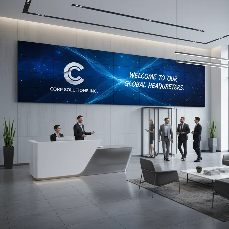 Indoor LED Display – Querformat