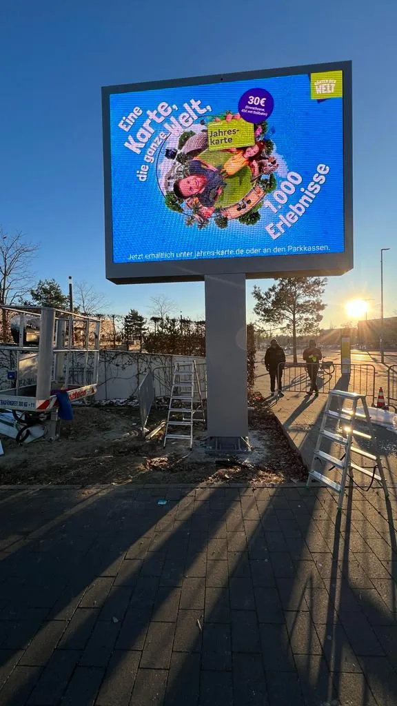 Outdoor LED Display – Standard Freisteher