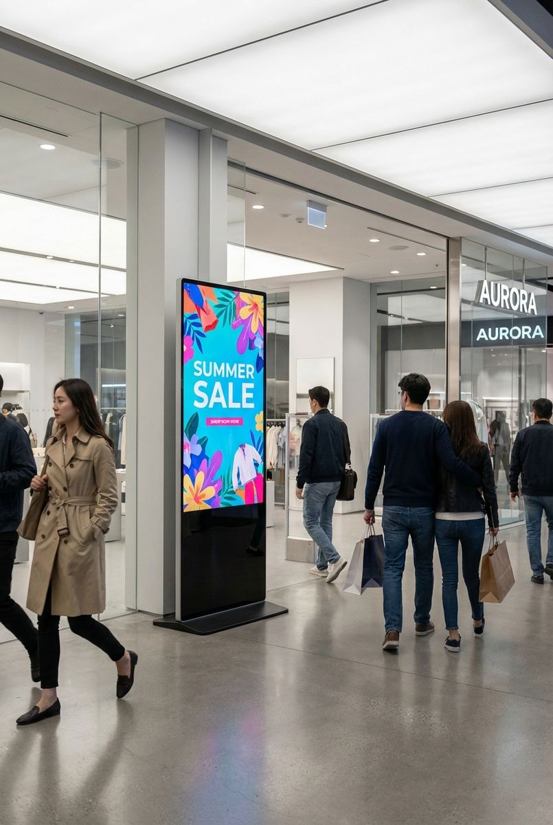 LED Display Standbanner Indoor