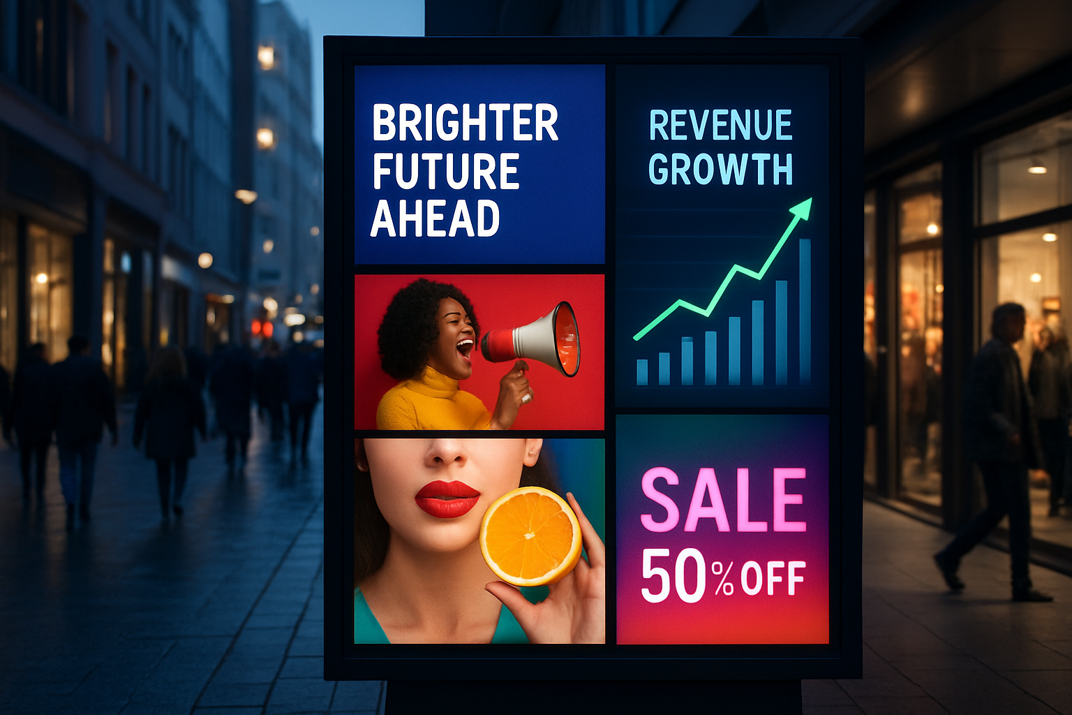 LED Video Display als Einnahmequelle — Finanzierung und Vermarktung