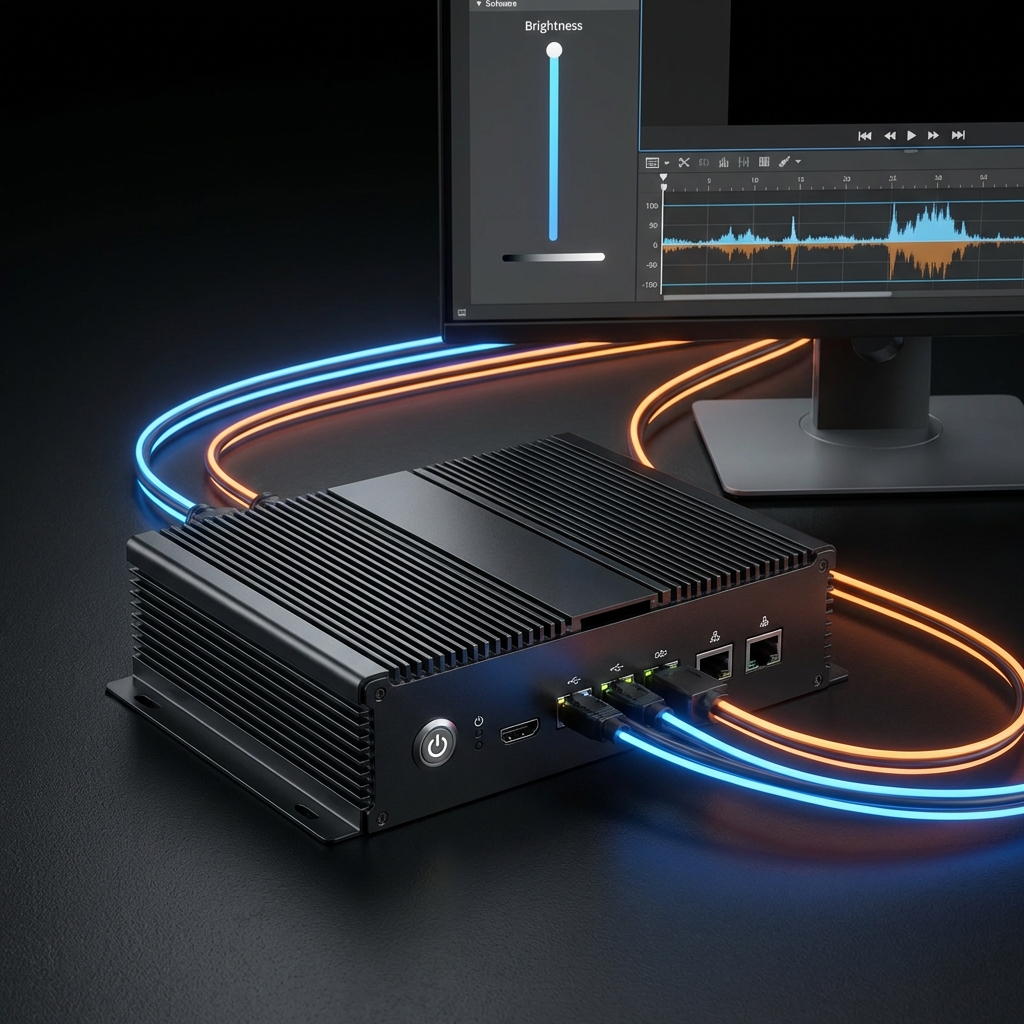 Novastar Controller mit deset Steuerungssoftware